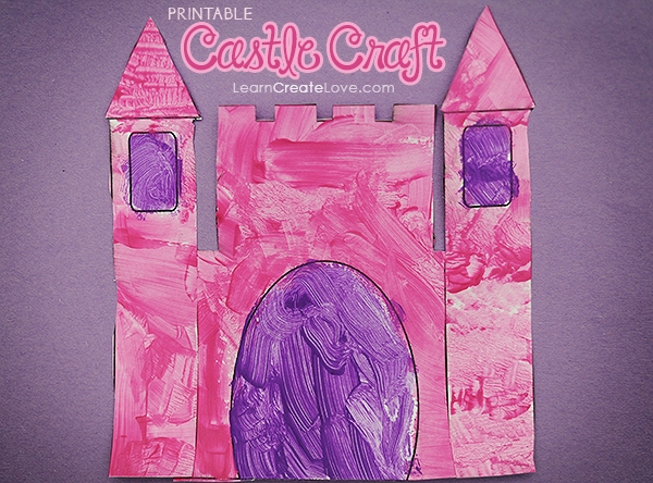 Printable Castle Craft