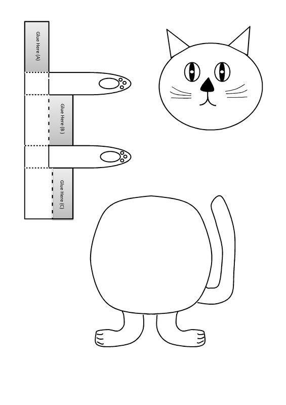 printable cat craft