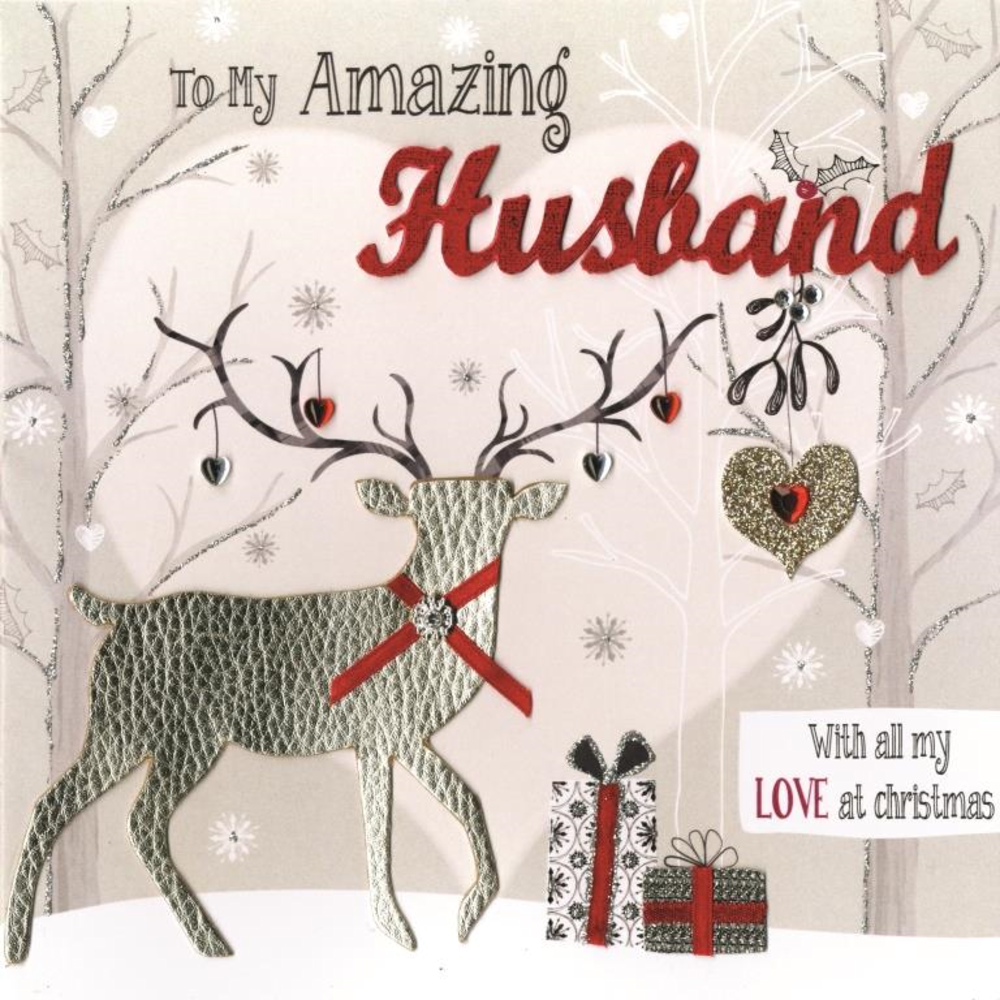 free printable christmas card for husband