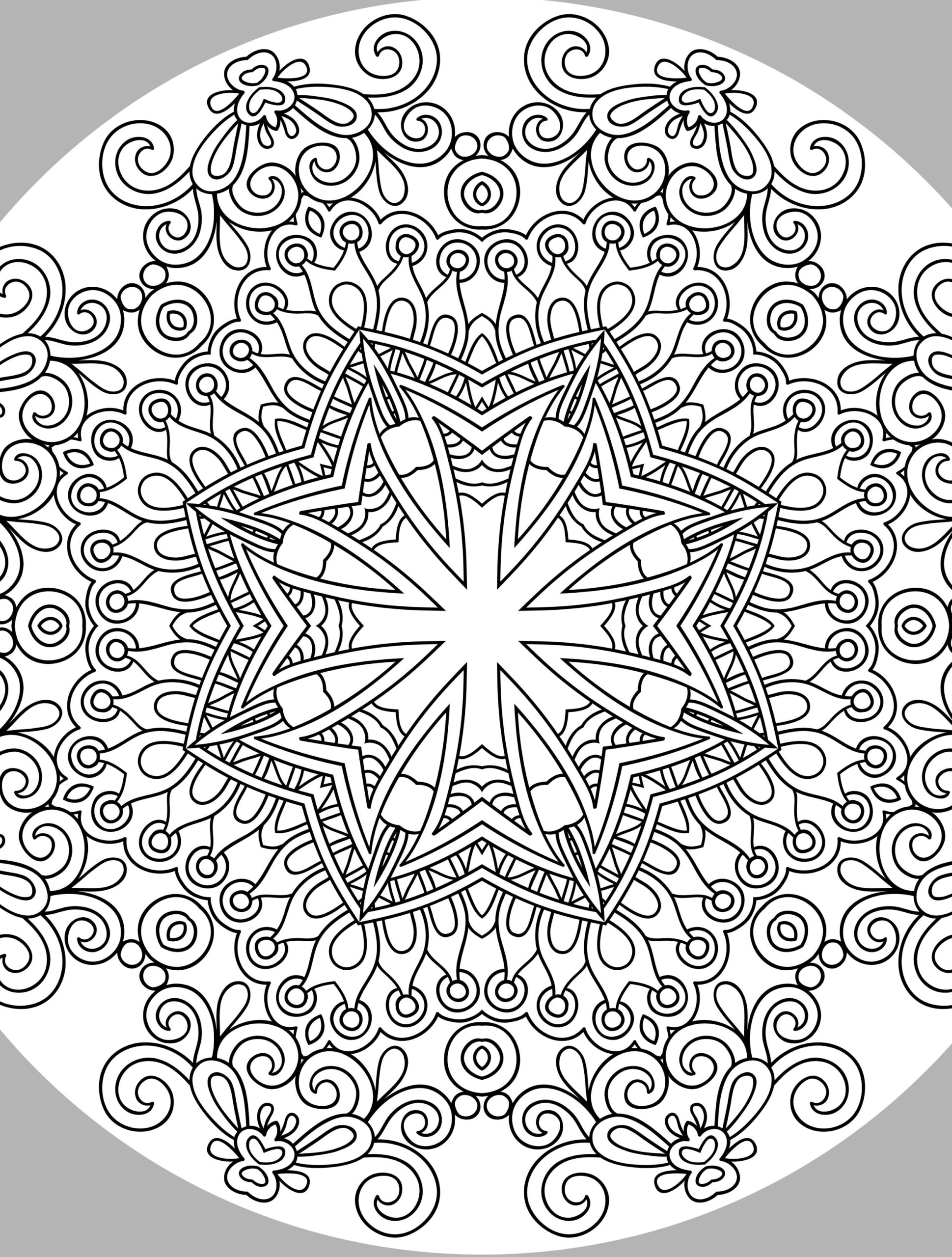 Printable Christmas Coloring Pages For Adults At GetDrawings Free