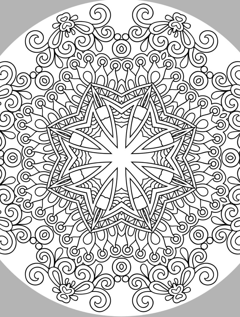 Printable Christmas Coloring Pages For Adults At GetDrawings Free