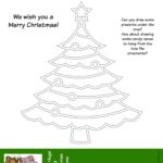 Printable Christmas Tree Activity For Kids Thrifty Momma 39 s Tips