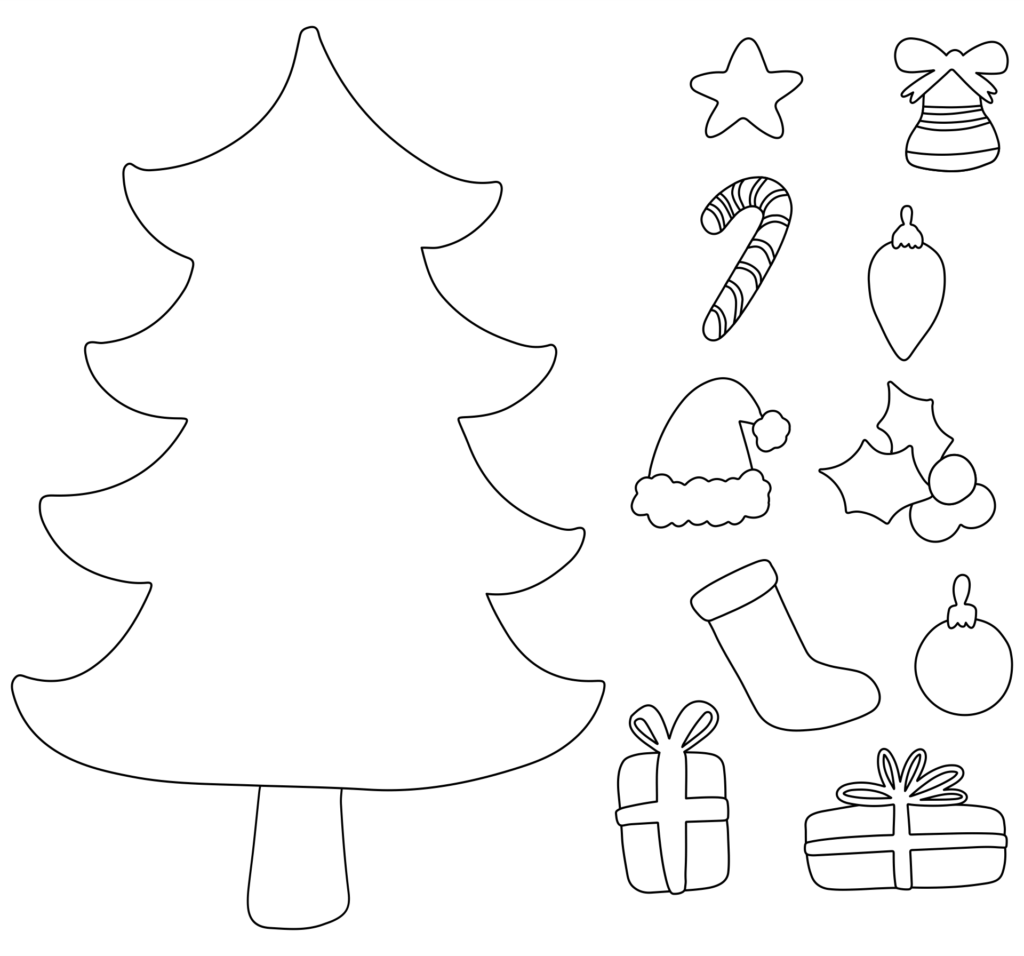 Printable Christmas Tree Ornaments