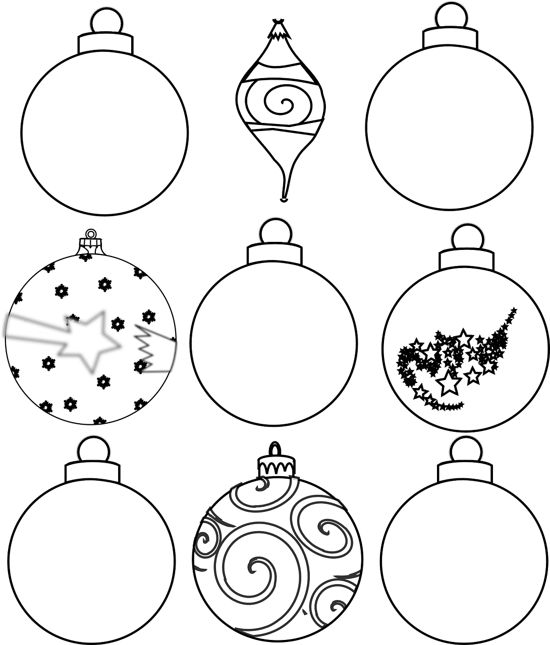 Printable Christmas Tree Ornaments Add A Personal Touch To Your 