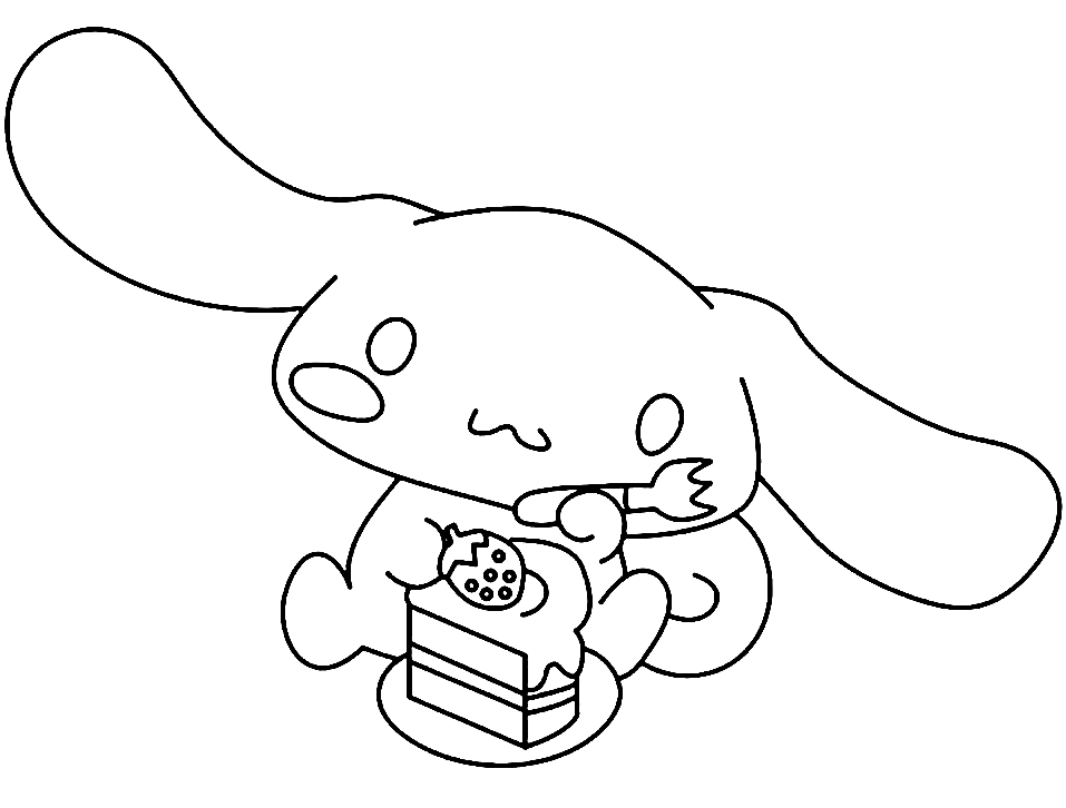printable coloring pages cinnamoroll