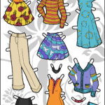 Printable Clothes For Paper Dolls