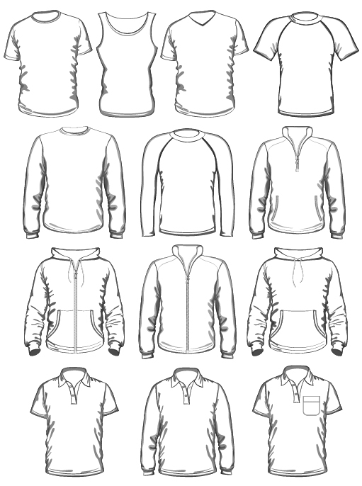 printable clothes templates for kids