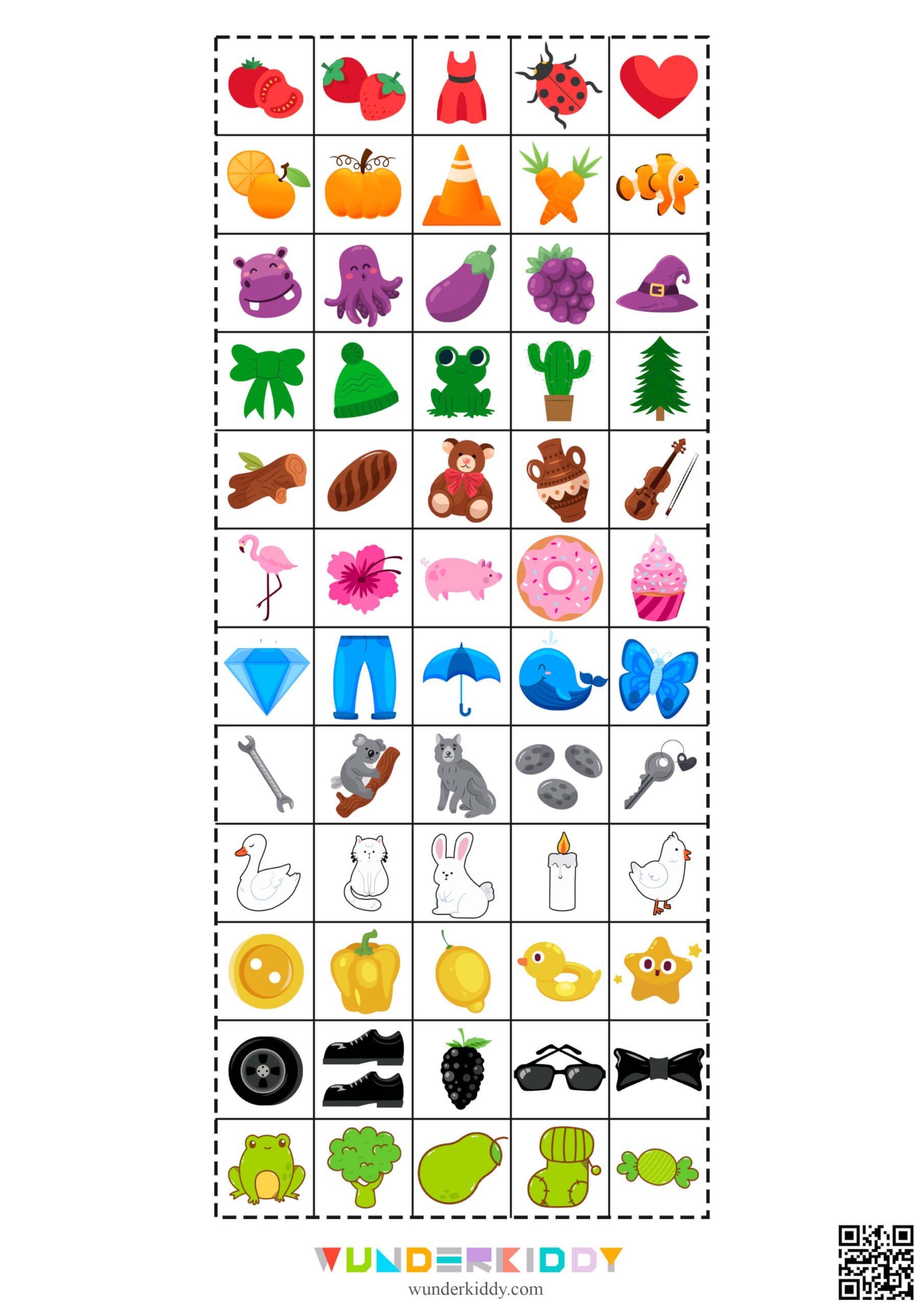 Printable Color Sorting Activity Color Sorting Activities Sorting