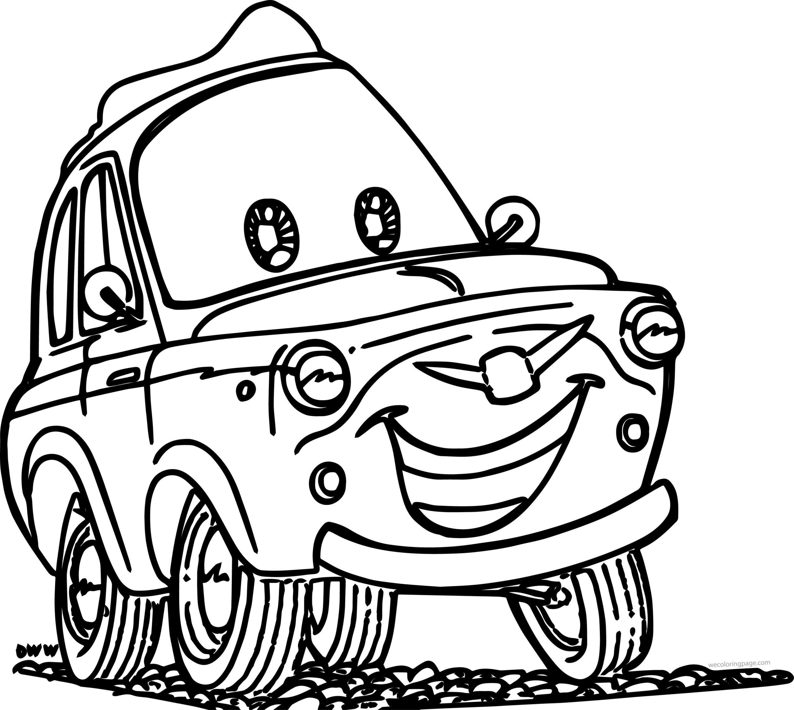 printable coloring pages cars