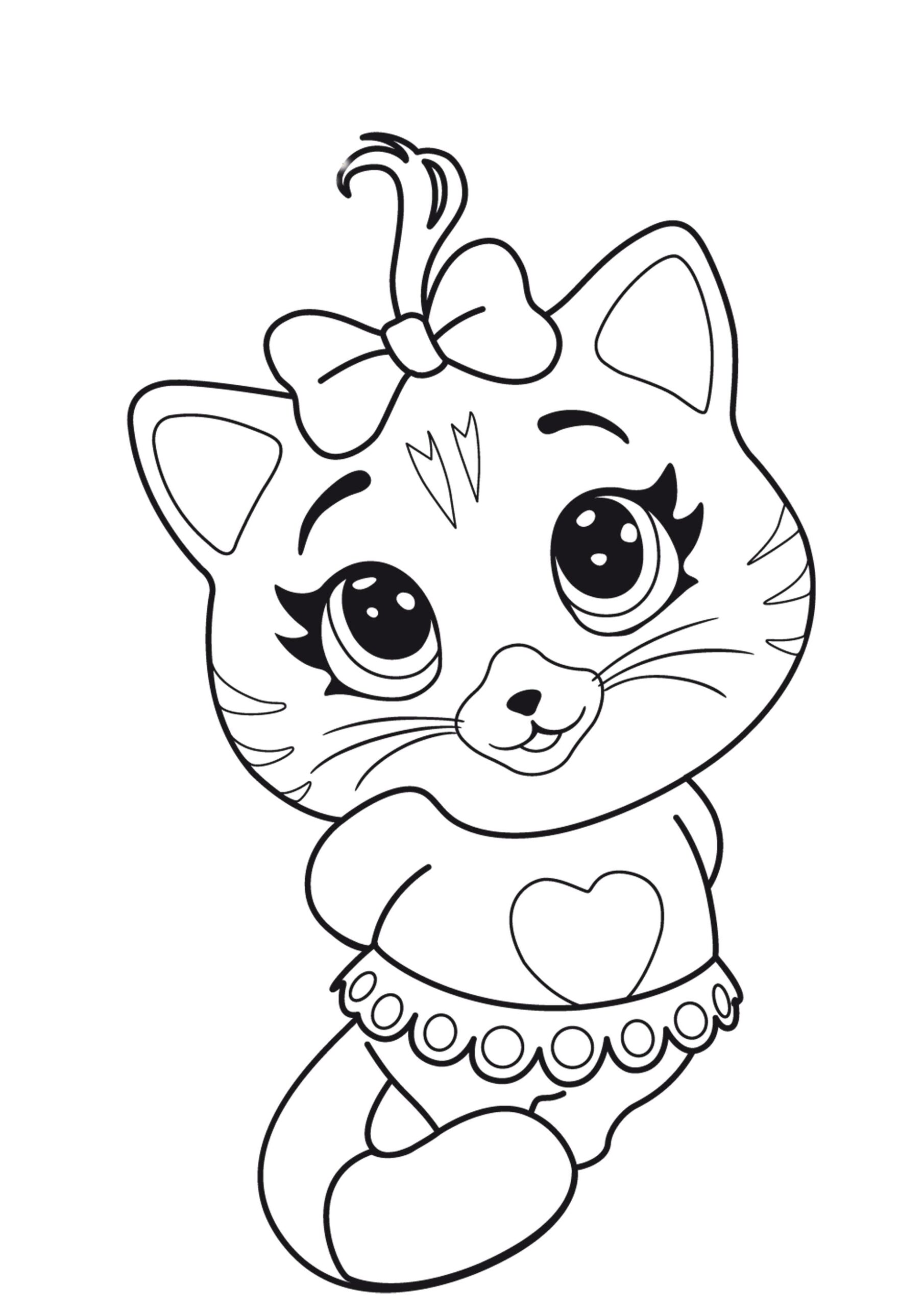 printable coloring pages cats