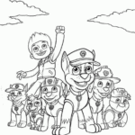 Printable Coloring Pages Of Paw Patrol Characters COLORING PAGES