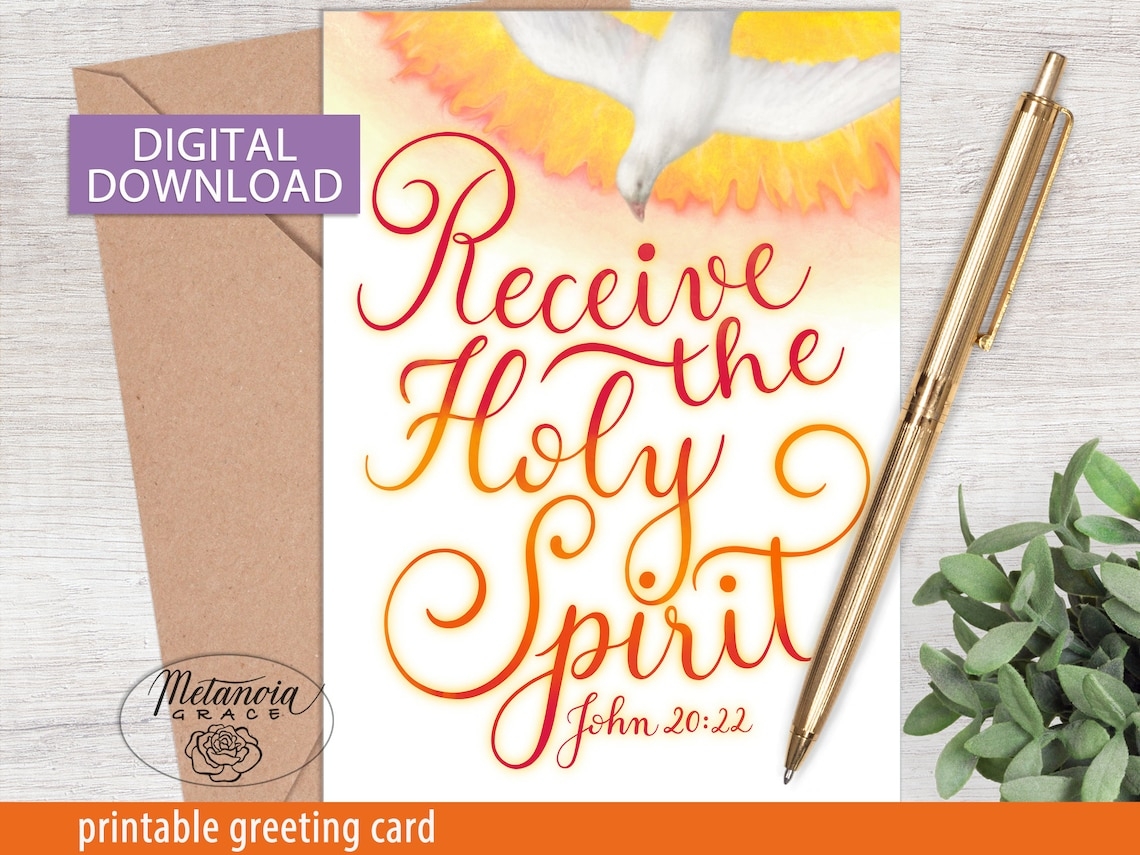 Printable Confirmation Cards