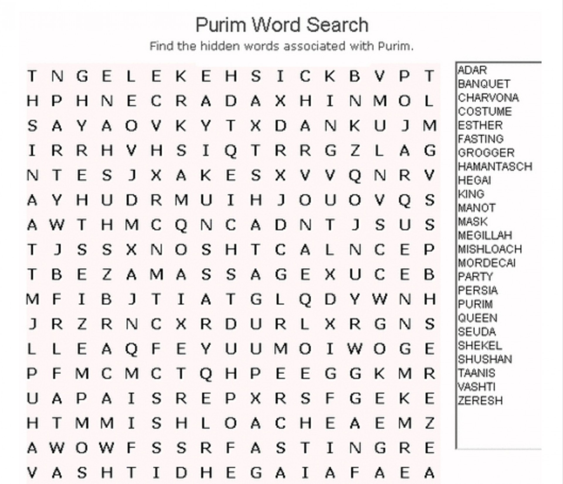 Printable Crossword Creator Printable Crossword Puzzles