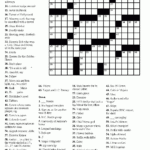 Printable Crossword Puzzles Pdf Easy Printable Crossword Puzzles