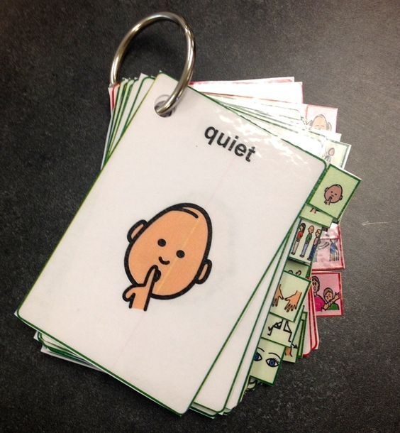 Printable Cue Cards For Autism Printable Word Searches