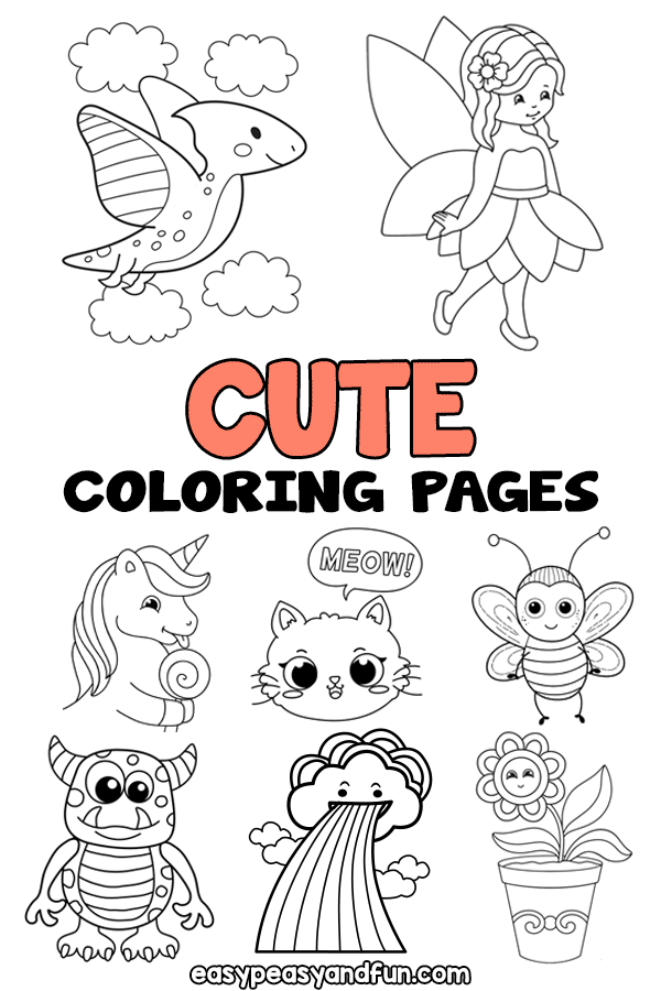 Cute Coloring Pages Printable