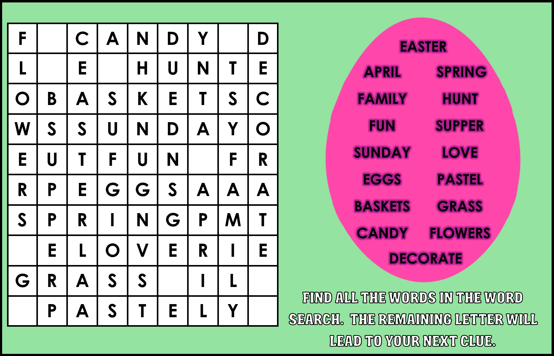 Printable Detective Party Game For Kids Free Printable Detective Games