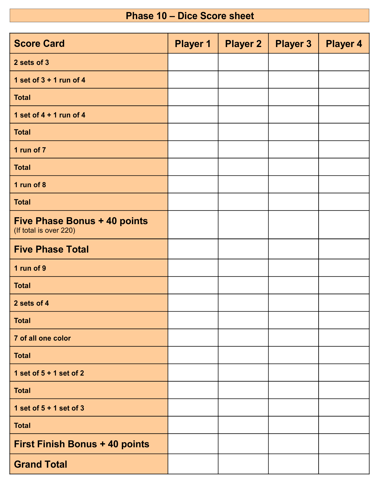 printable dice games pdf