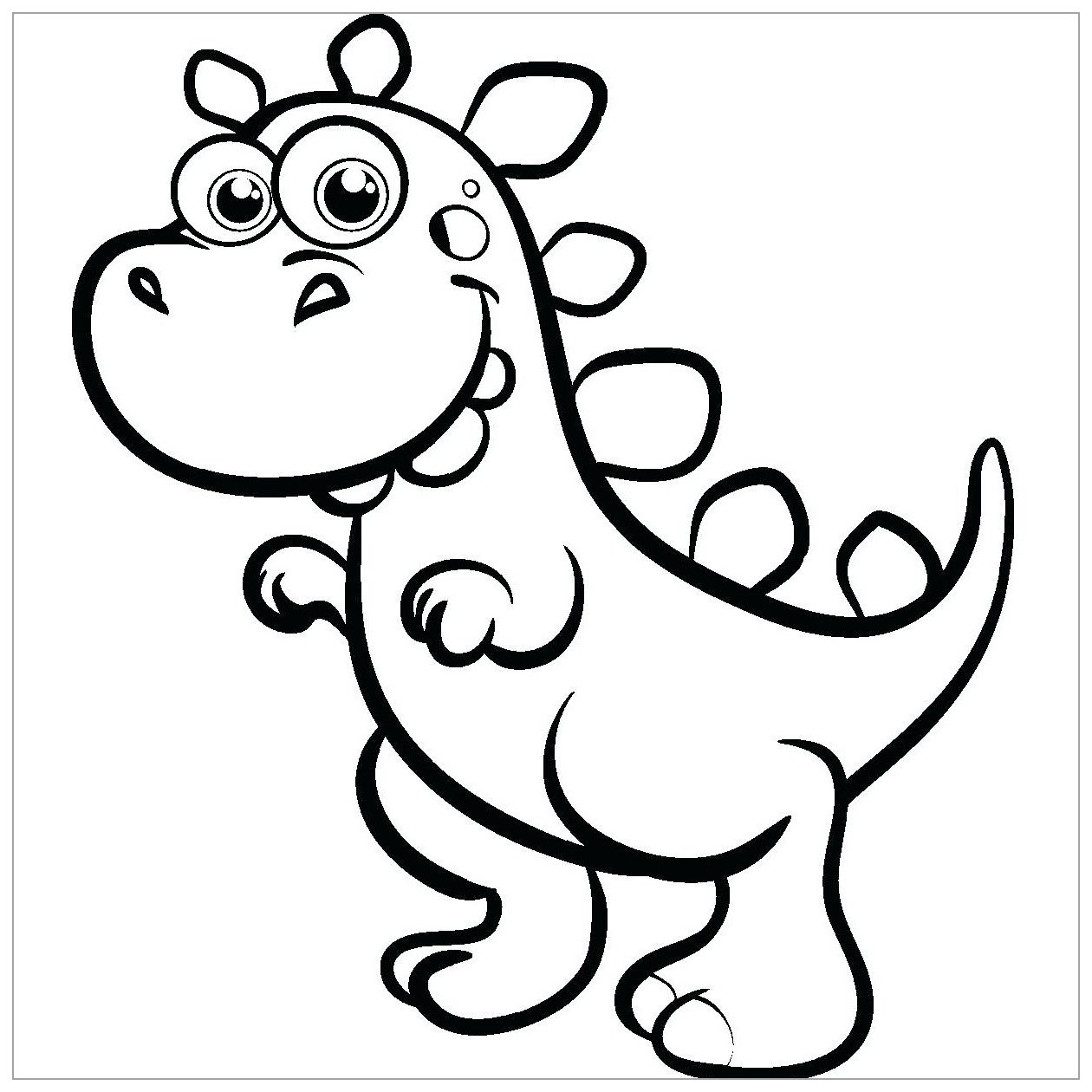 printable coloring pages dinosaur