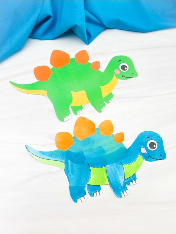 Printable Dinosaur Craft For Kids Free Template 