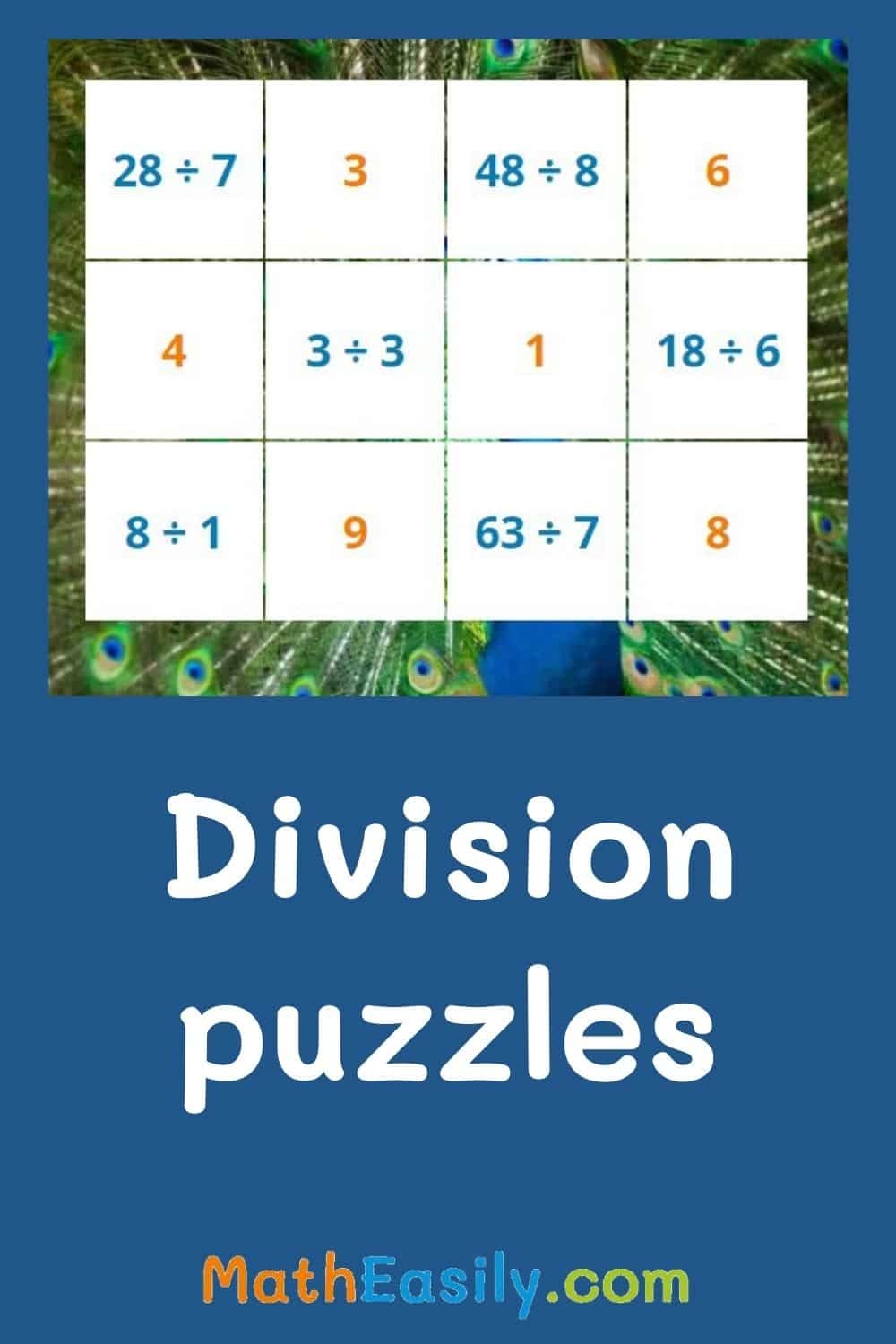 Printable Division Games Printable Word Searches