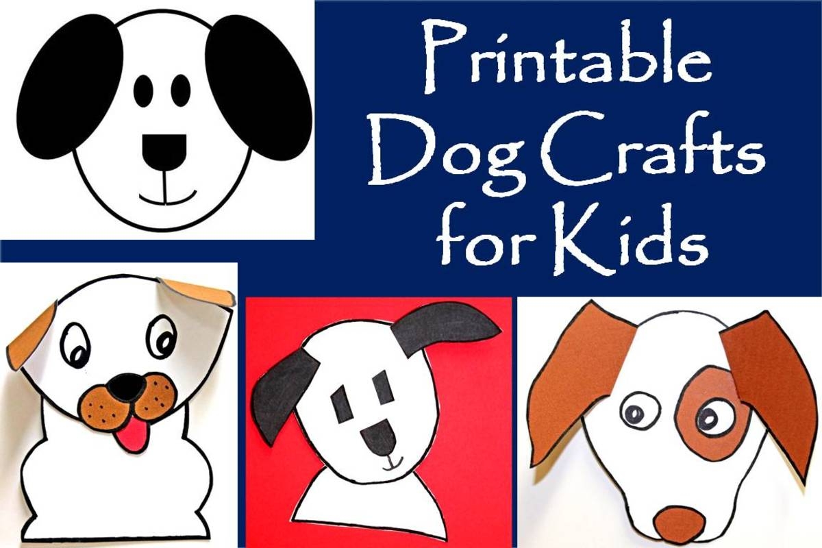 Printable Dog Craft Template