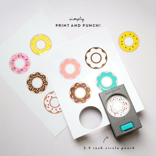 Printable Donut Template Donut Craft Donut Printable Vrogue co