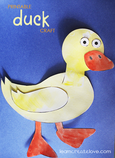 Printable Duck Craft