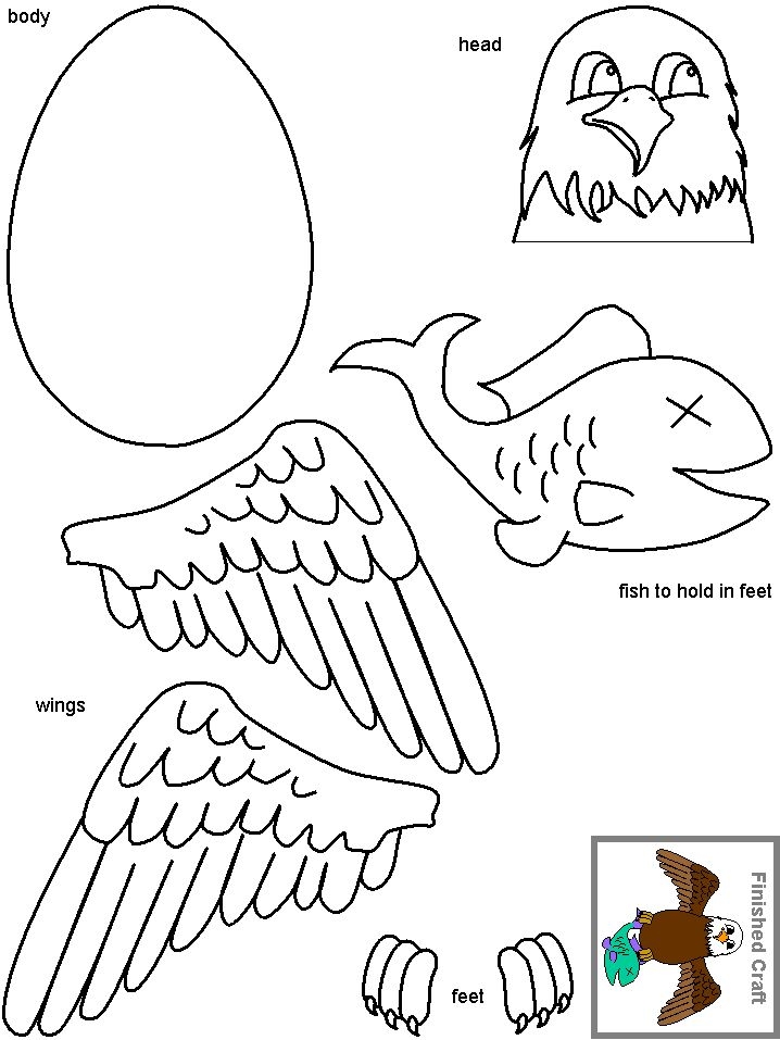 Printable Eagle Craft Printable New Year Banners