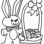 Printable Easter Coloring Pages 005