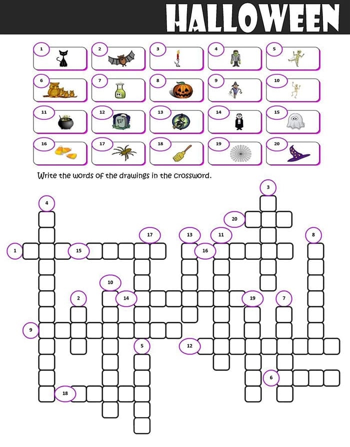 crossword puzzles and answers printable