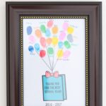 Printable End Of The Year Teacher Appreciation Gift Fingerprint Fun