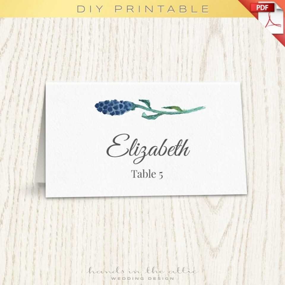 Printable Escort Cards Template