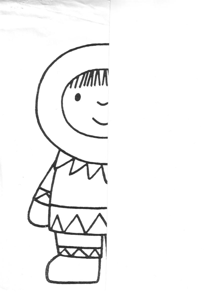 Printable Eskimo Template