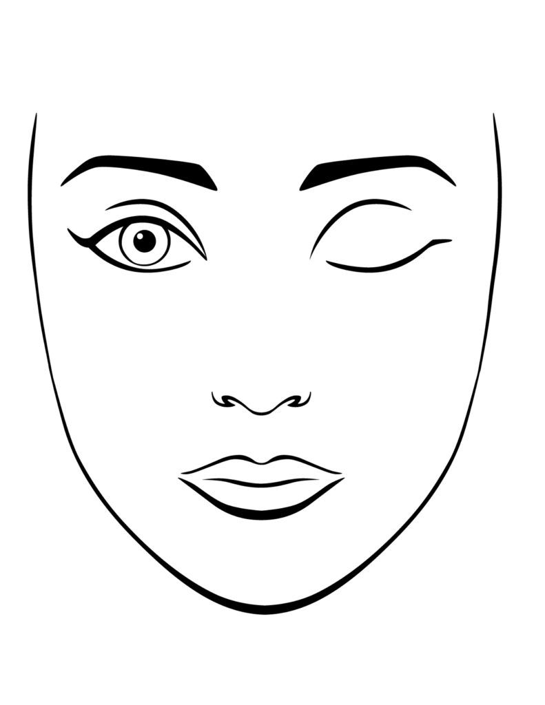 printable make a face