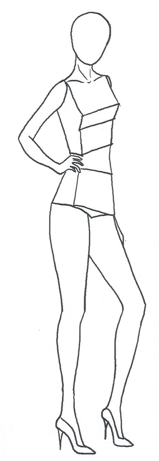 printable fashion design templates for kids