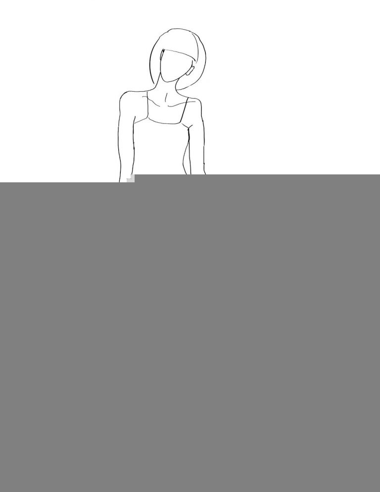 Printable Fashion Design Templates Free Fashion Template Coy Free