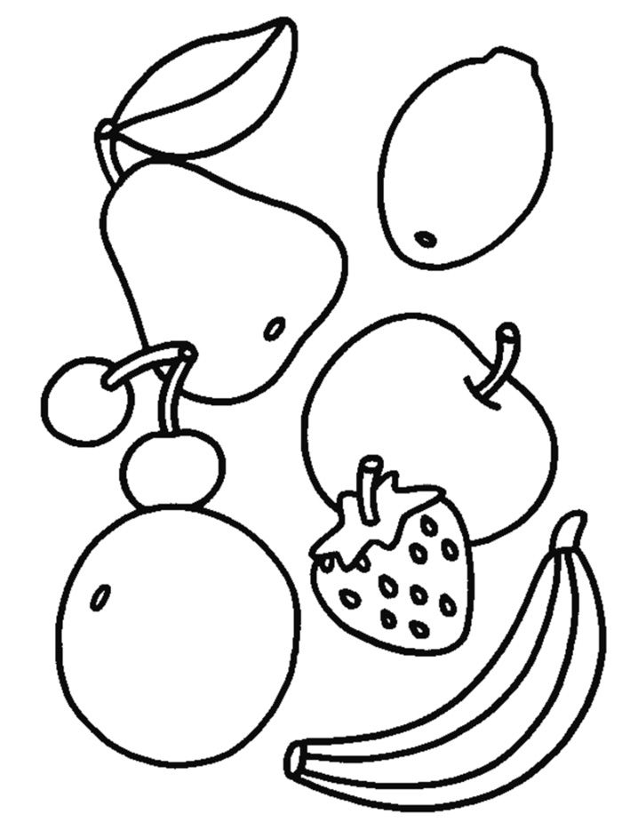 Printable Food Coloring Pages At GetColorings Free Printable 