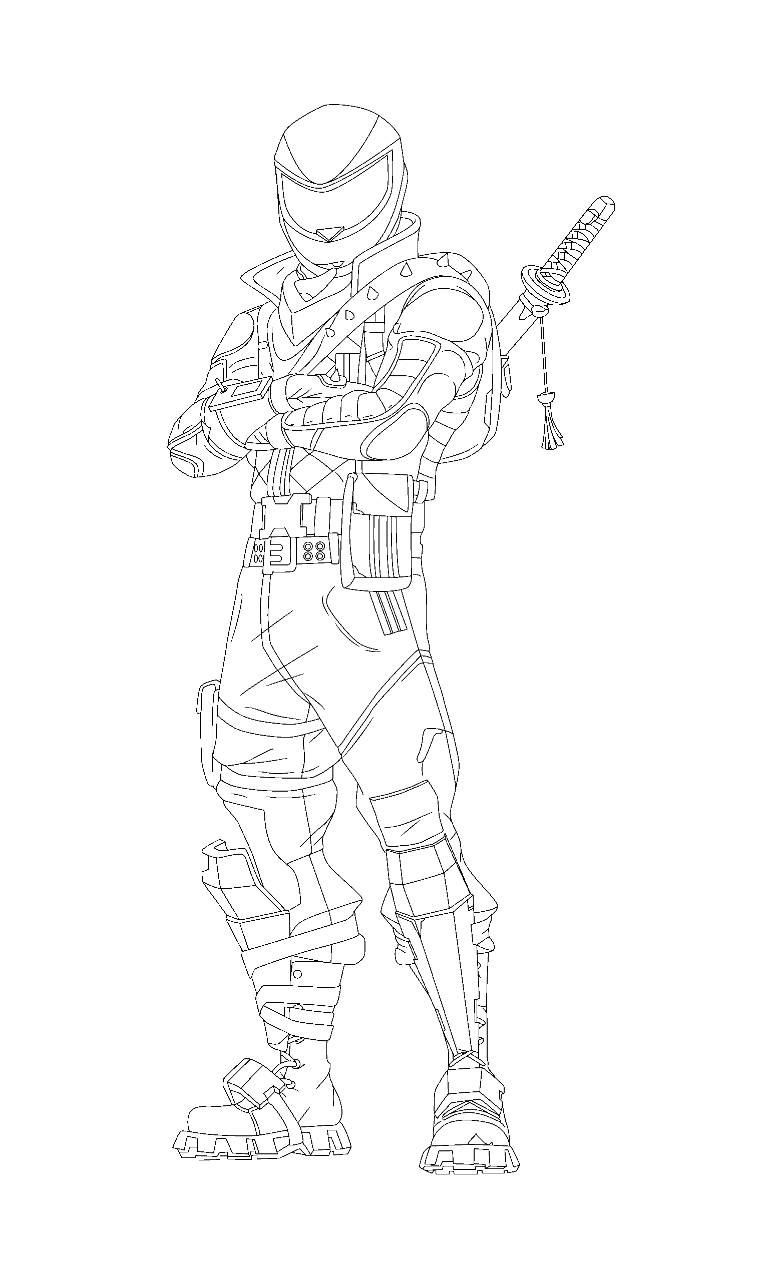 Fortnite Coloring Pages