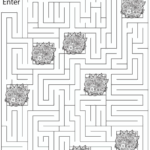 Printable Garden Maze Printable Mazes Free