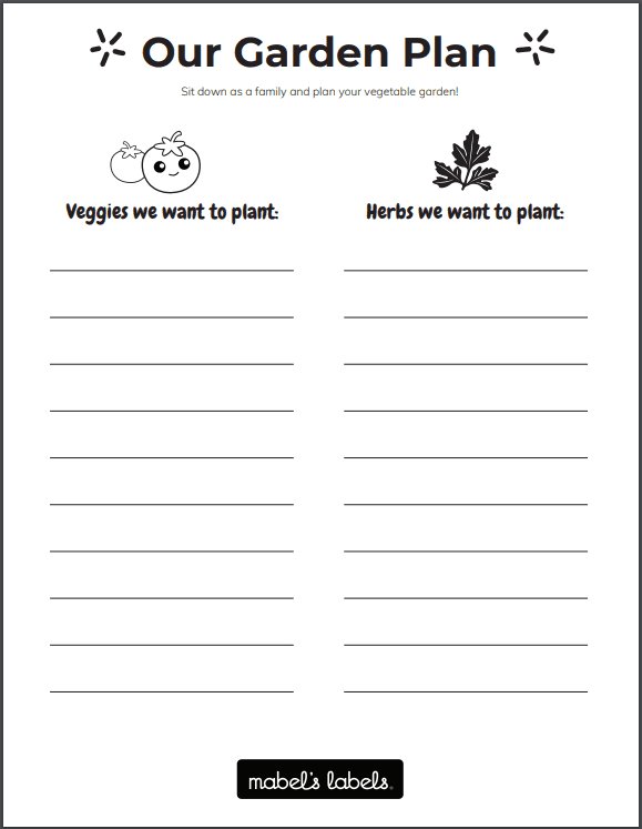 Printable Gardening Worksheets Plan Track And Grow Your Garden With Ease