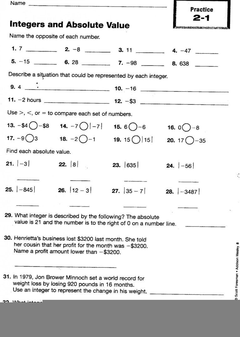 Printable Ged Math Practice Worksheets Pdf Printable Worksheets