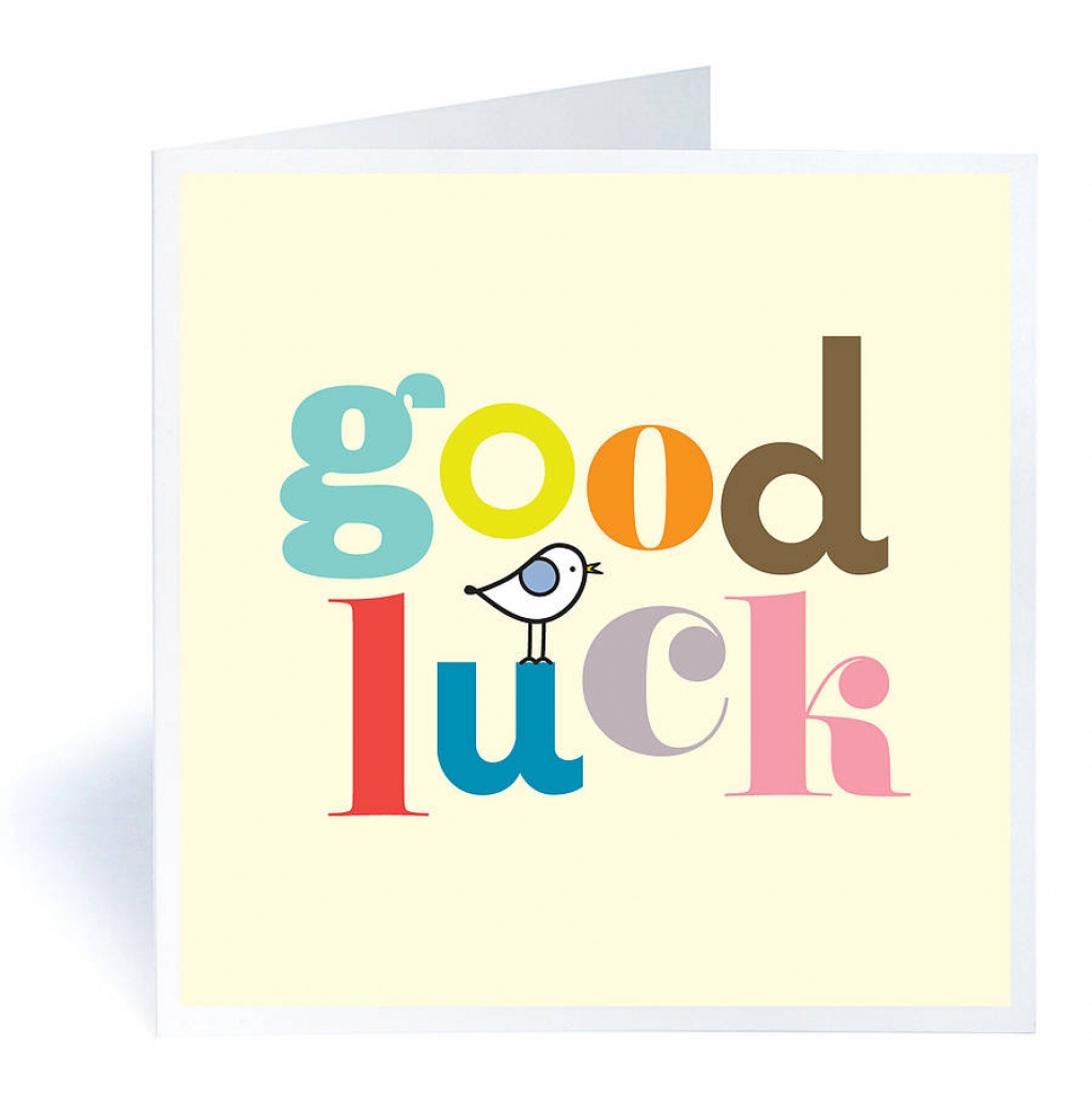 Printable Good Luck Cards For Exams Printable Card Free