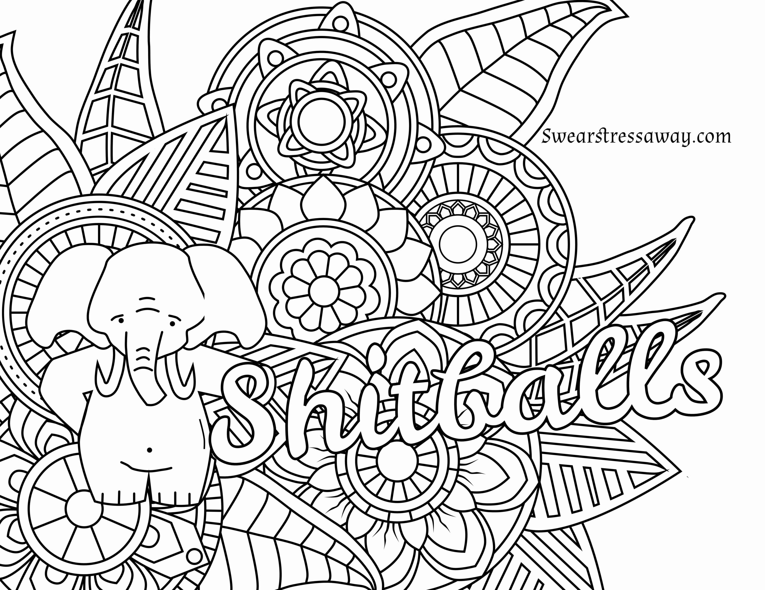 Printable Grown Up Coloring Pages