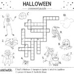 Printable Halloween Crossword Puzzle Easy Free Download And Print For
