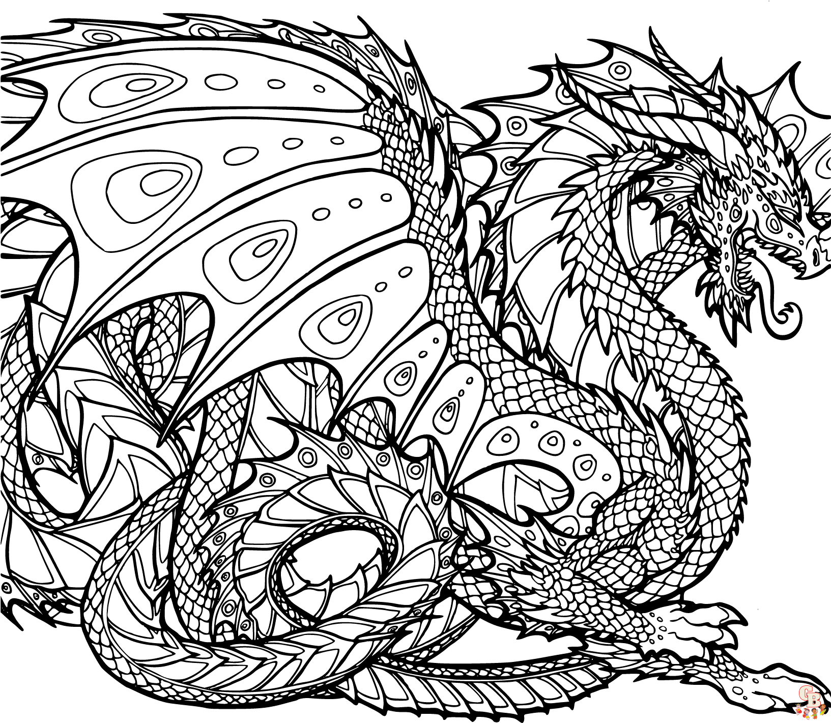 food coloring pages hard