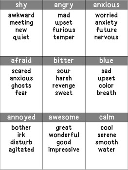 Printable Heads Up Game Cards Printable Word Searches 41 OFF