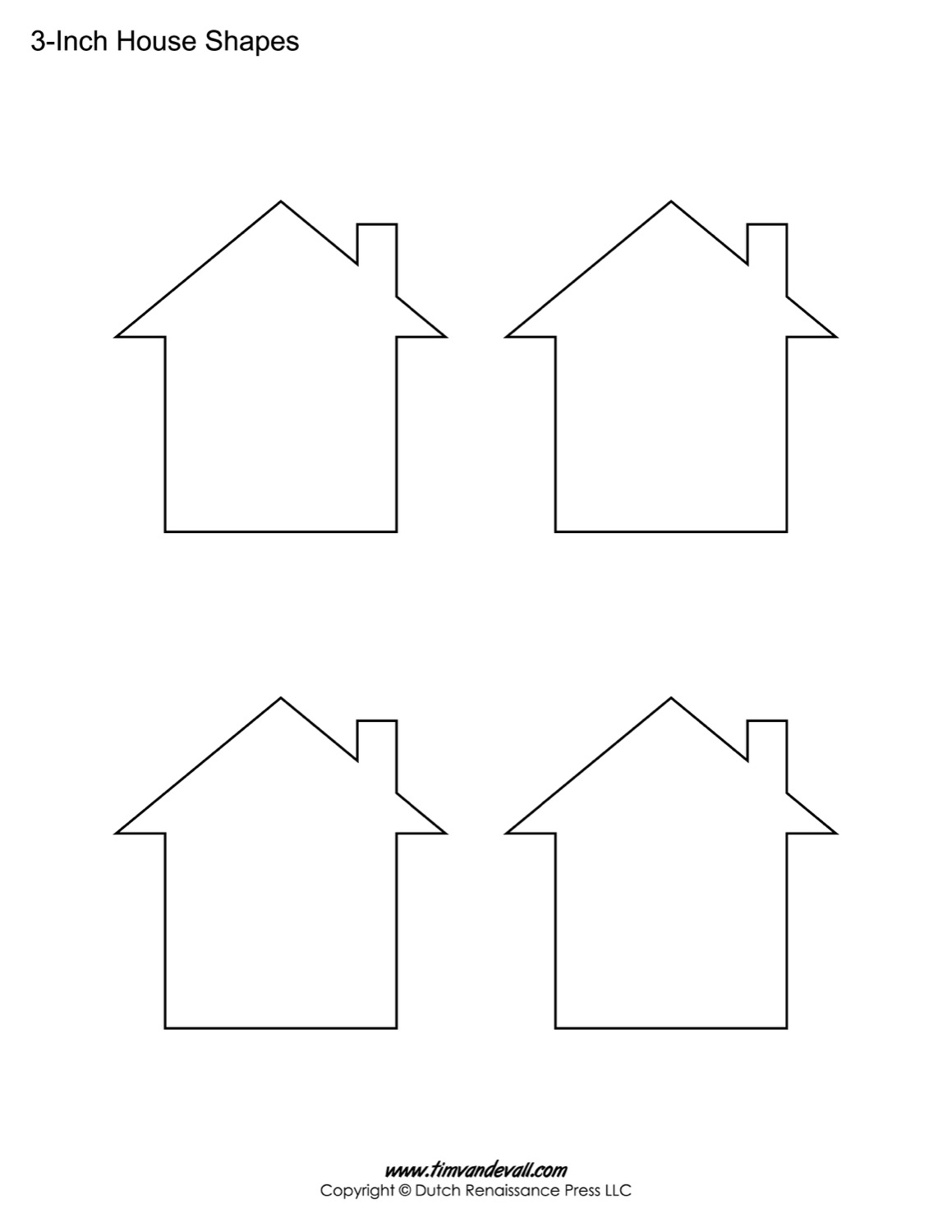 tree house template printable