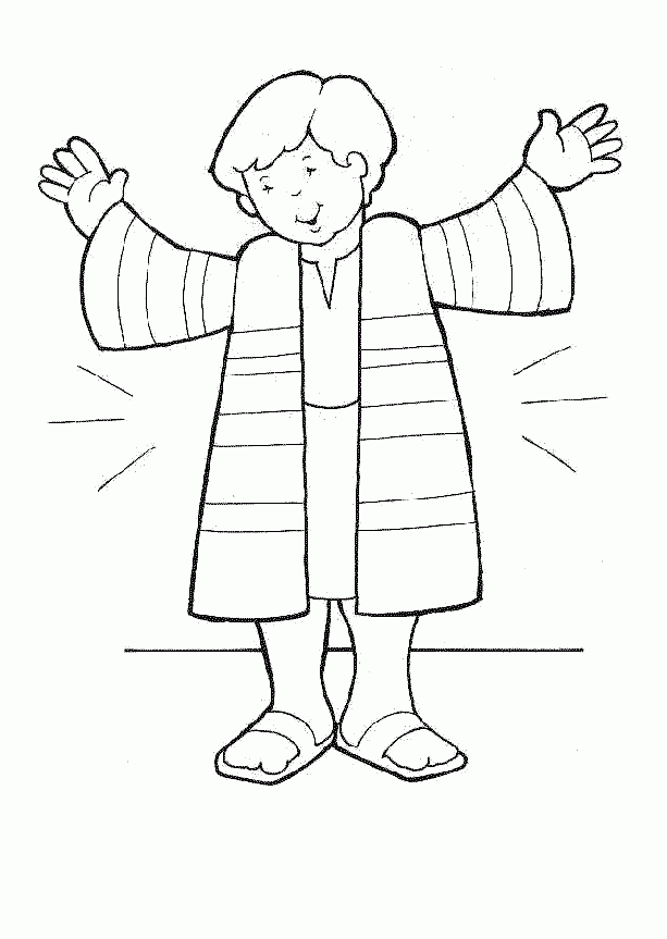 Printable Joseph Coat Template Best Templates Resources