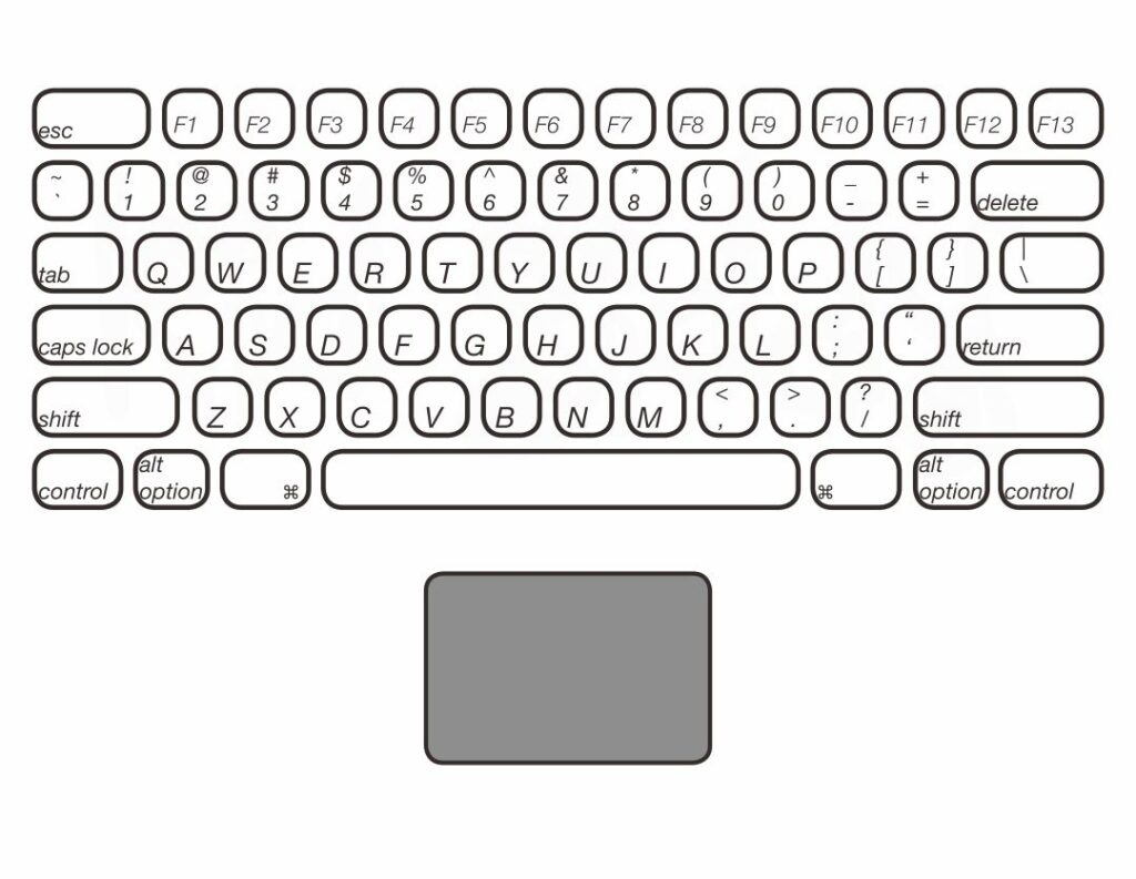 Printable Keyboard Printable JD